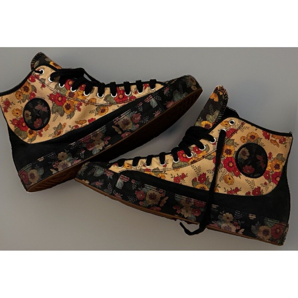 NEW Converse Sasha High Floral Bloom Women 7 Rare Sample Not For Resale 563486C